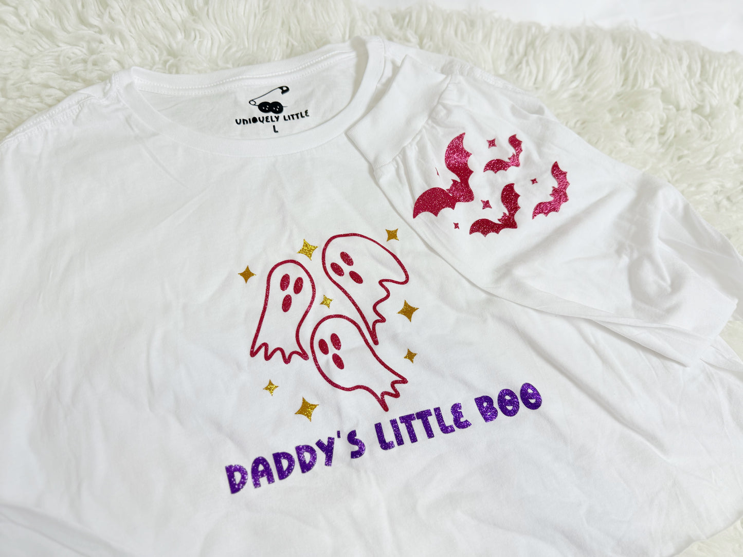 Daddy’s Little Boo Crop Top (Large)