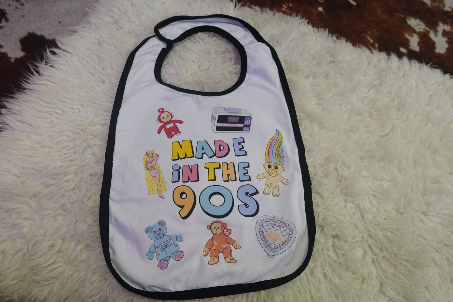 Made in the 90s | Black Bib