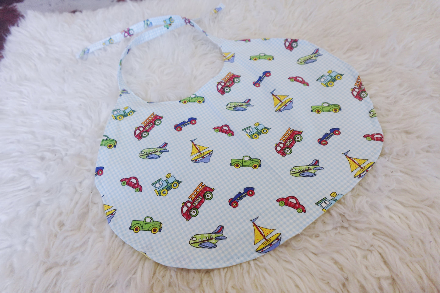 Cars | Double sided bib