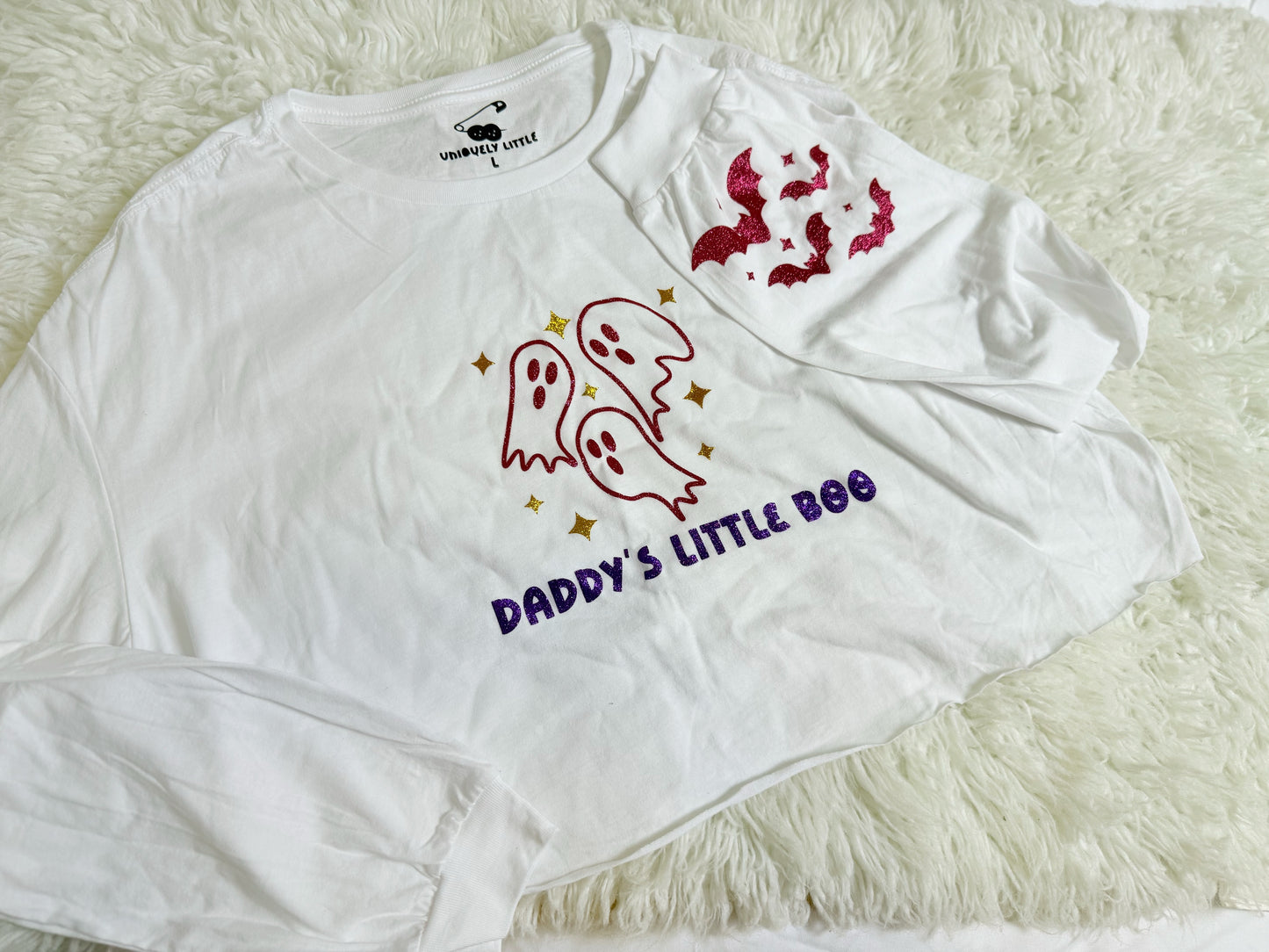 Daddy’s Little Boo Crop Top (Large)