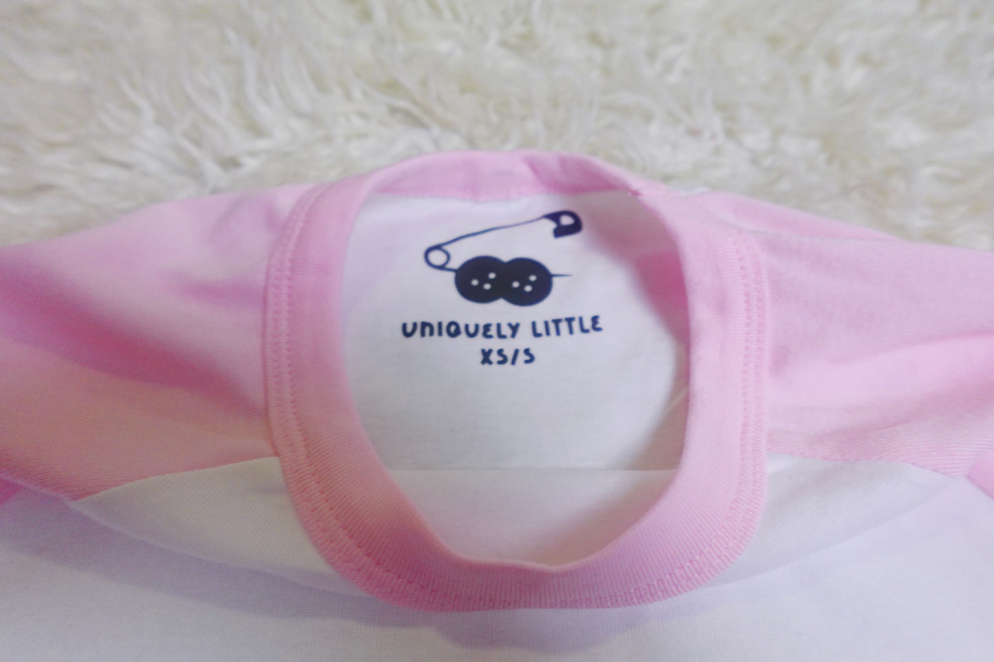 ( XS/S )Mommy & Daddy’s Little Girl | Glitter Crop Tee