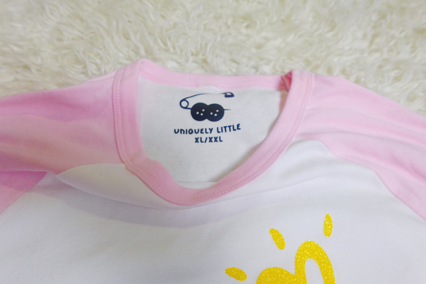 (XL/XXL) Diaper Princess / Glitter Crop Top