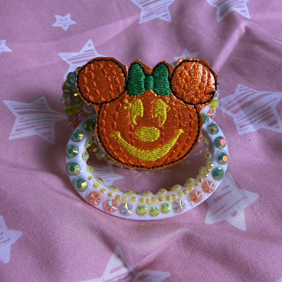 Shaker Bear Shield  Deco Pacifiers