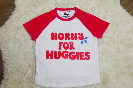 (S/M) Horny For Huggies / Crop Top