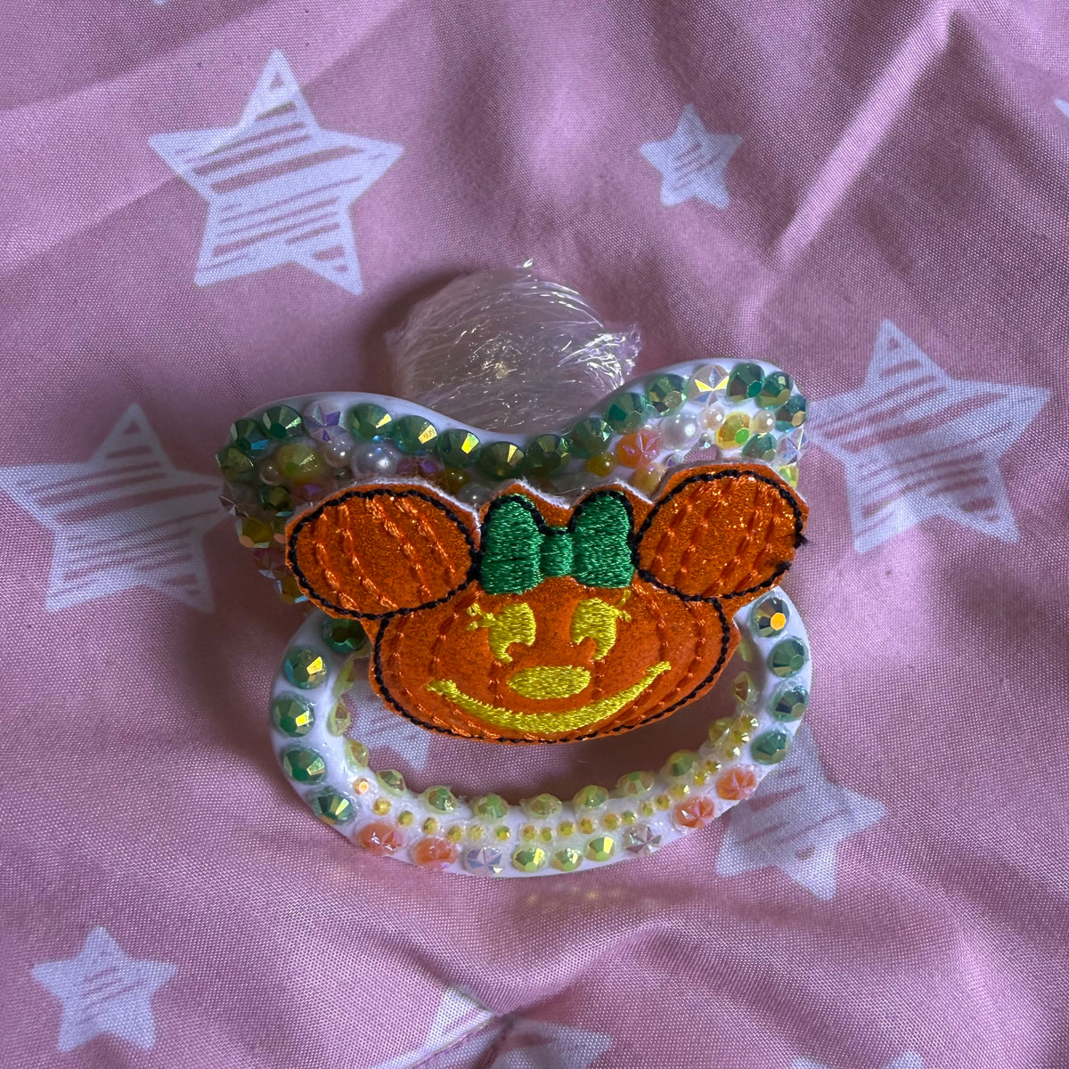 Shaker Bear Shield  Deco Pacifiers