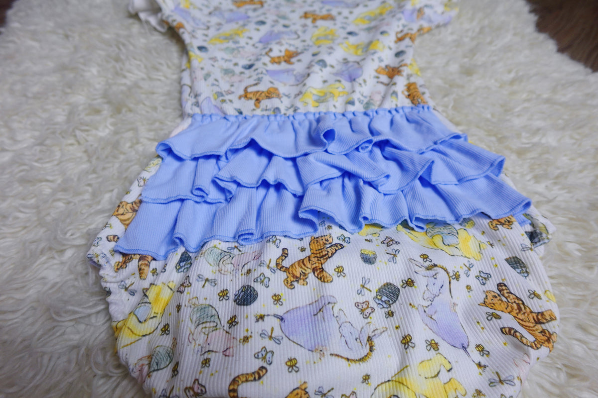 Acre woods ruffle bodysuit
