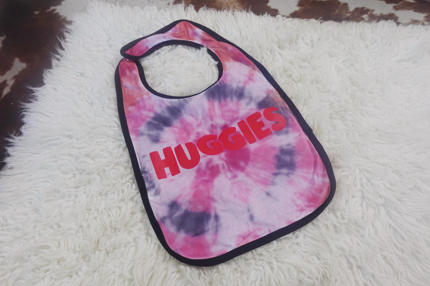 Tie Dye Huggs Bib