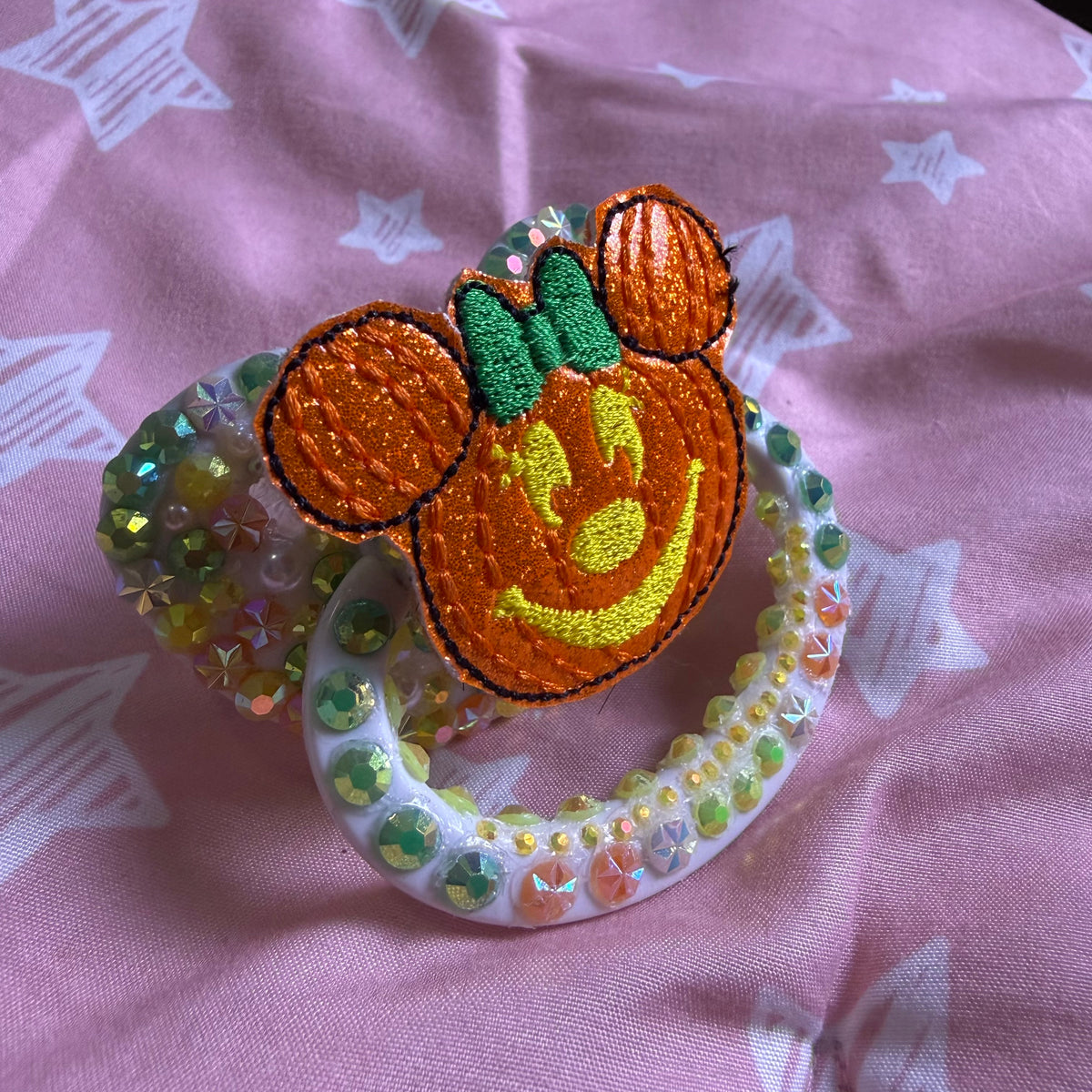 Shaker Bear Shield  Deco Pacifiers