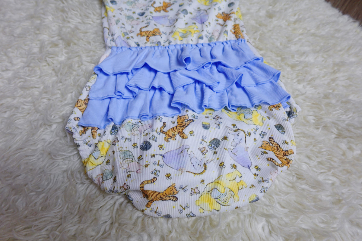 Acre woods ruffle bodysuit
