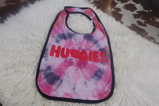 Tie Dye Huggs Bib