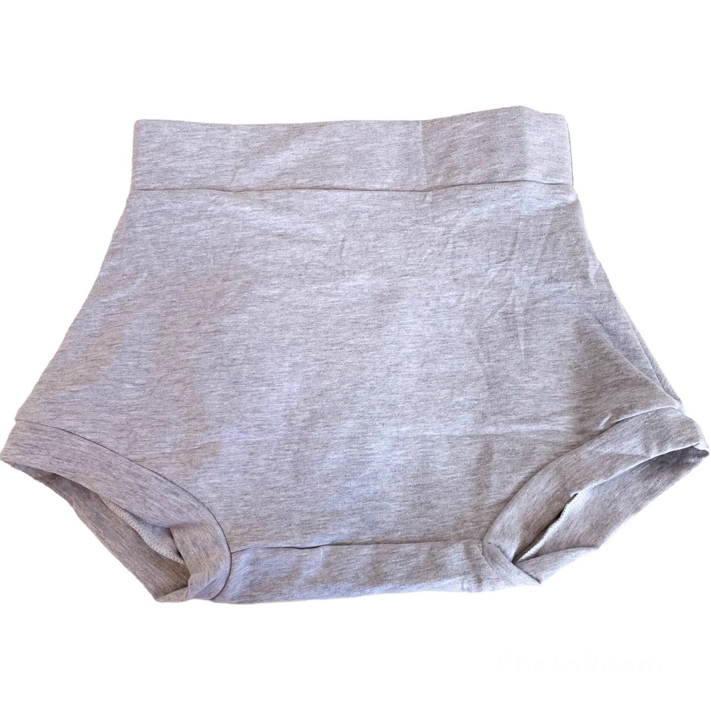 Gray diaper cover